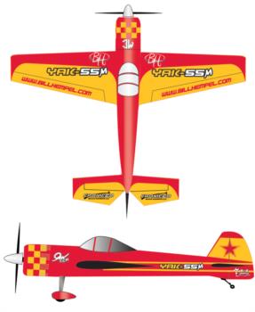 Bill Hempel Yak 55 - red 2 Graphic Package